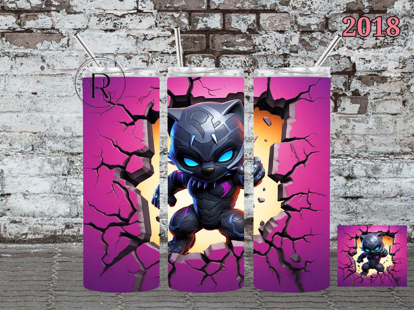 Baby Black Panther Tumbler