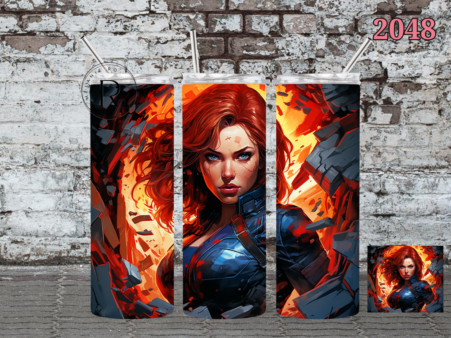 Black Widow Tumbler
