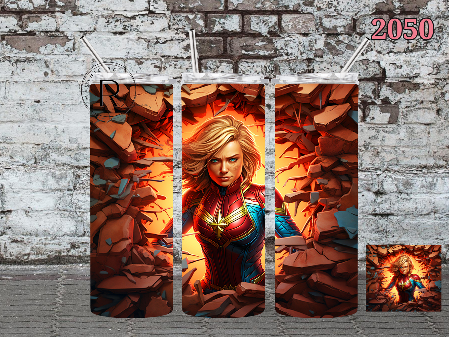 Captain Marvel Tumbler