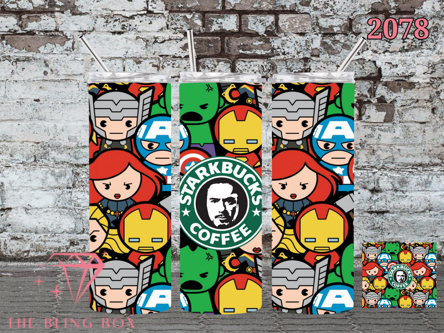 Avengers Pop Tumbler