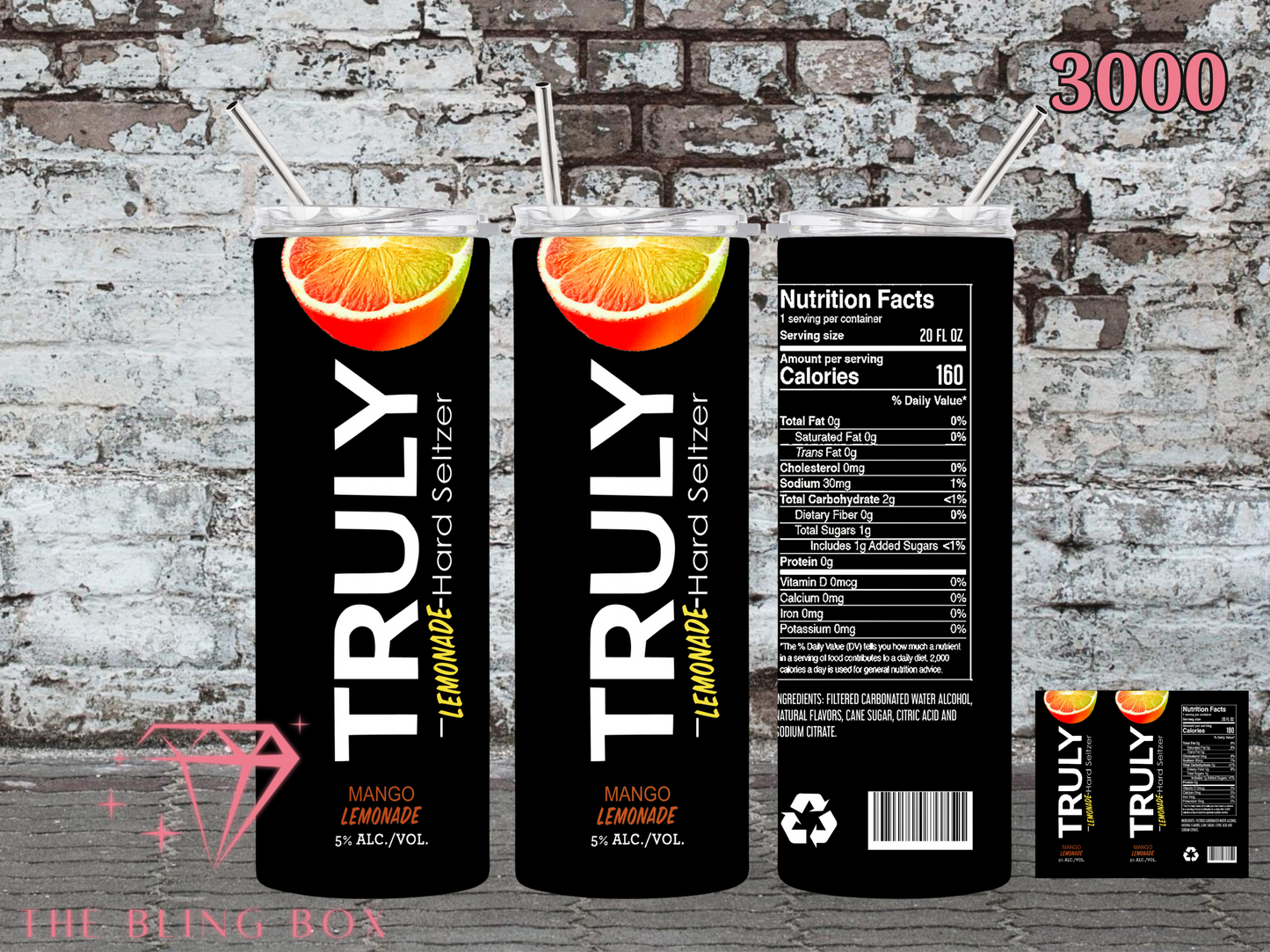 Truly Mango Lemonade Tumbler