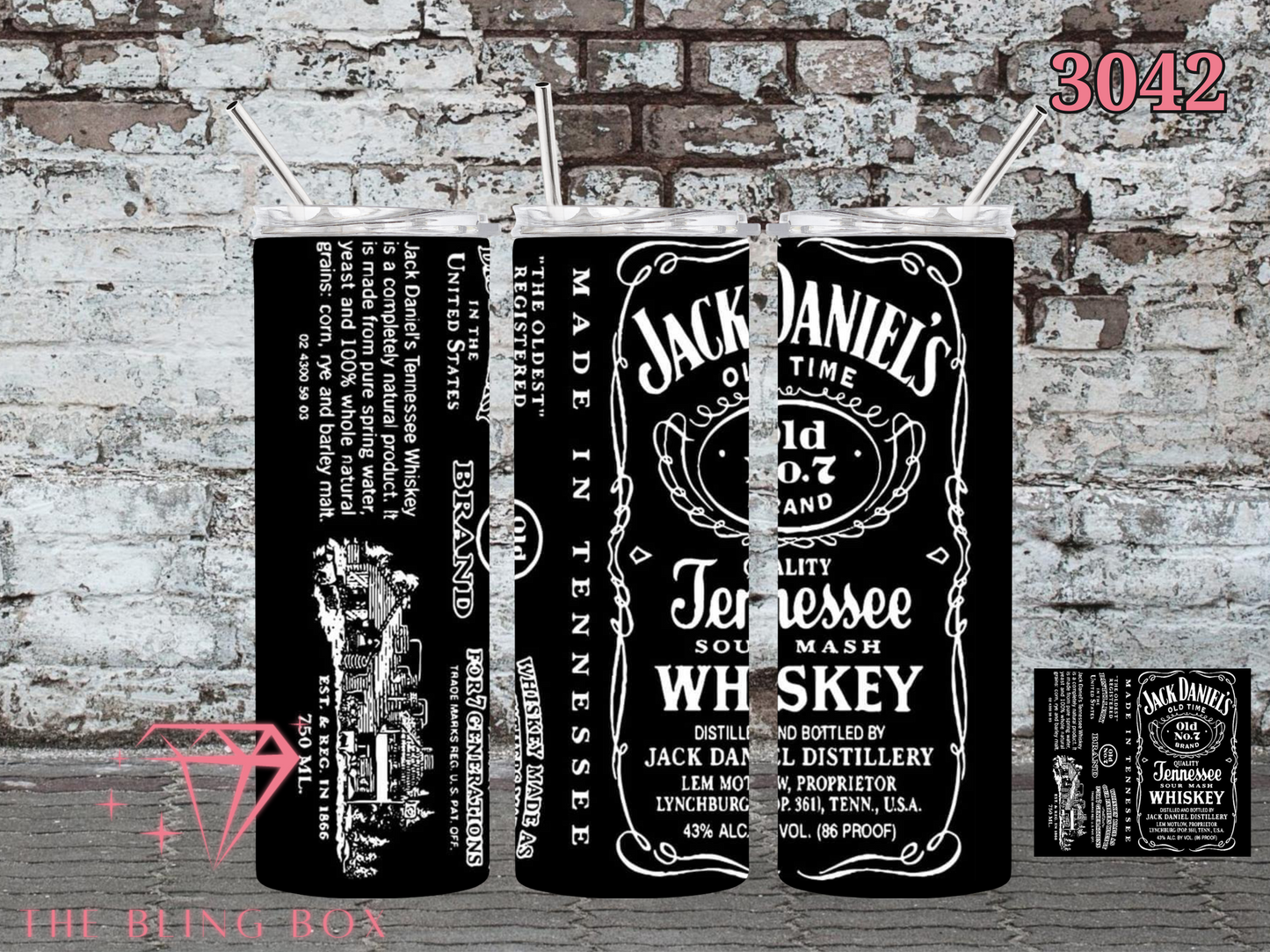 Jack Daniel's Black Tumbler